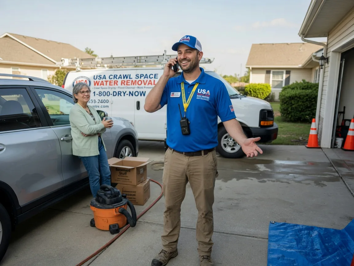 Crawl Space Water Removal Windsor, VA FAQs